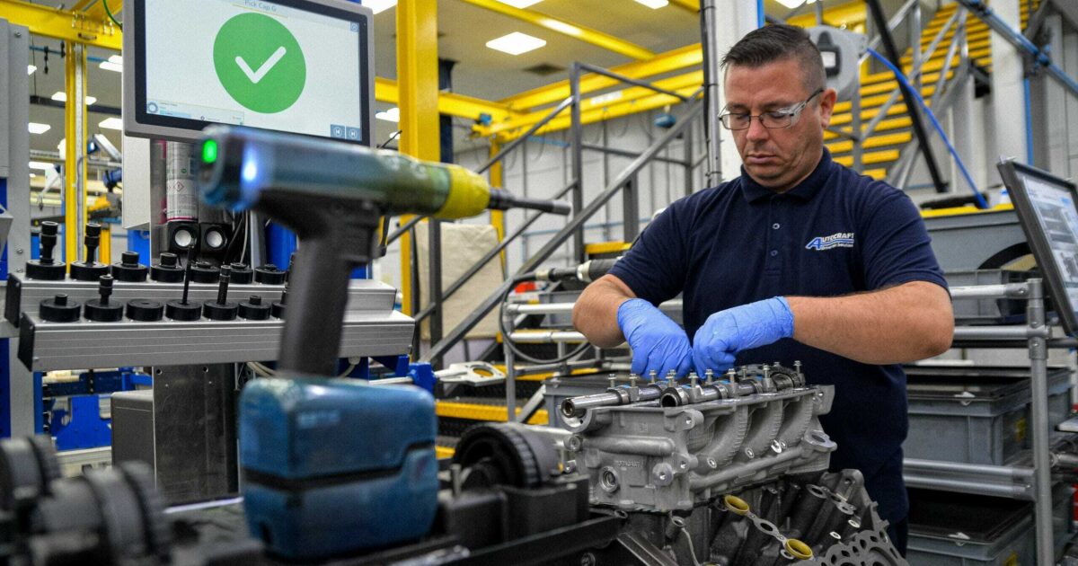 Manufacturing process optimized through Operator Guidance | Ansomat