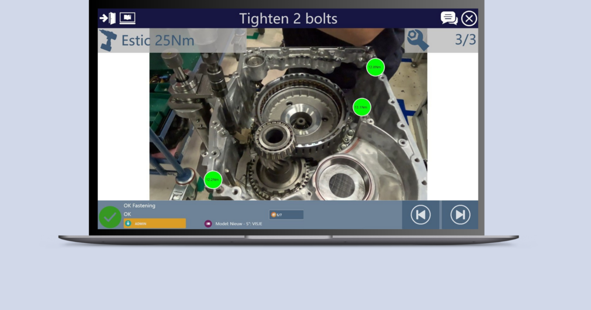 Tightening Tools & Operator Guidance | Process Control | Ansomat